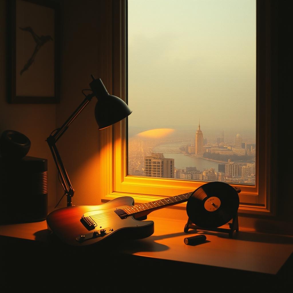Desk・Lamp・漂い・デスク のイメージ