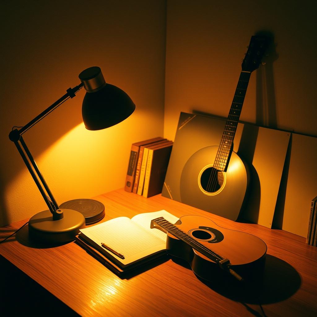 Desk・Lamp・漂い・ルーム のイメージ