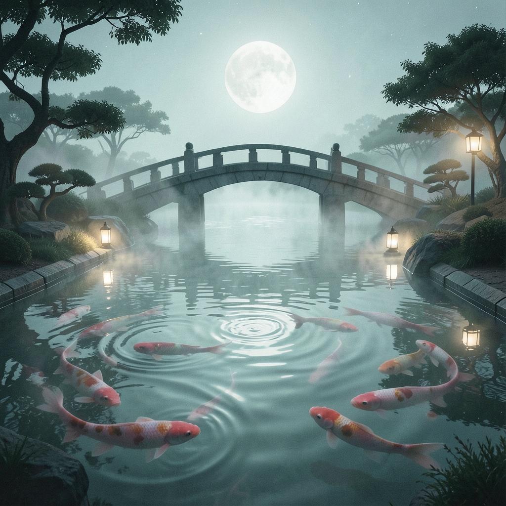 Koi Pond Afternoons Ⅱ のイメージ