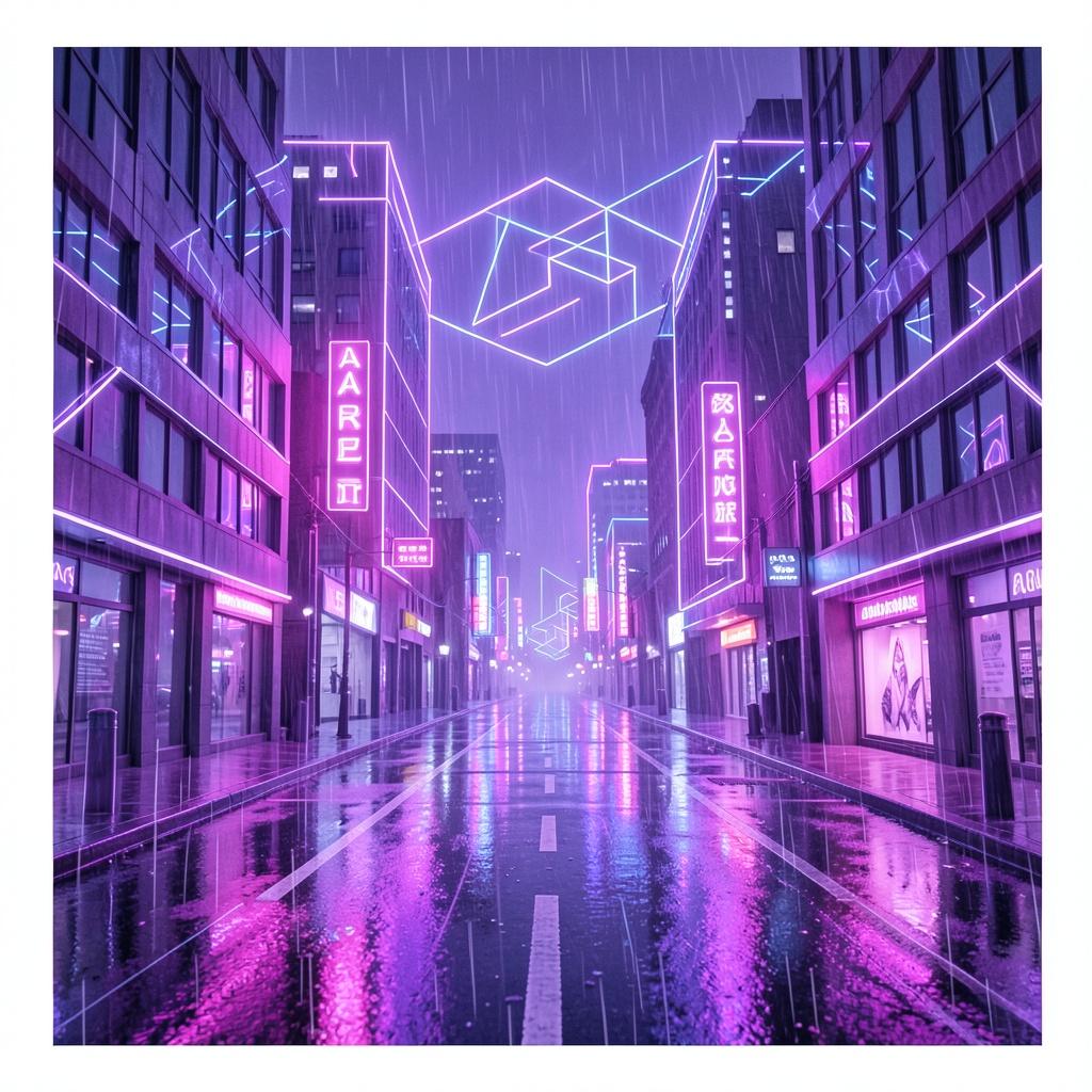 Neon Rain Lofi Ⅱ のイメージ