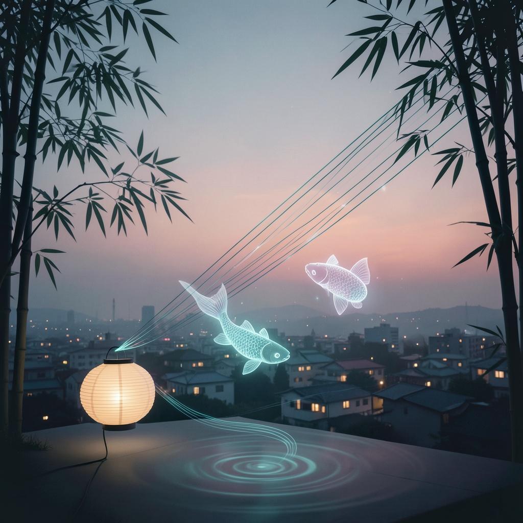 紙・Lantern・漂い・チル のイメージ