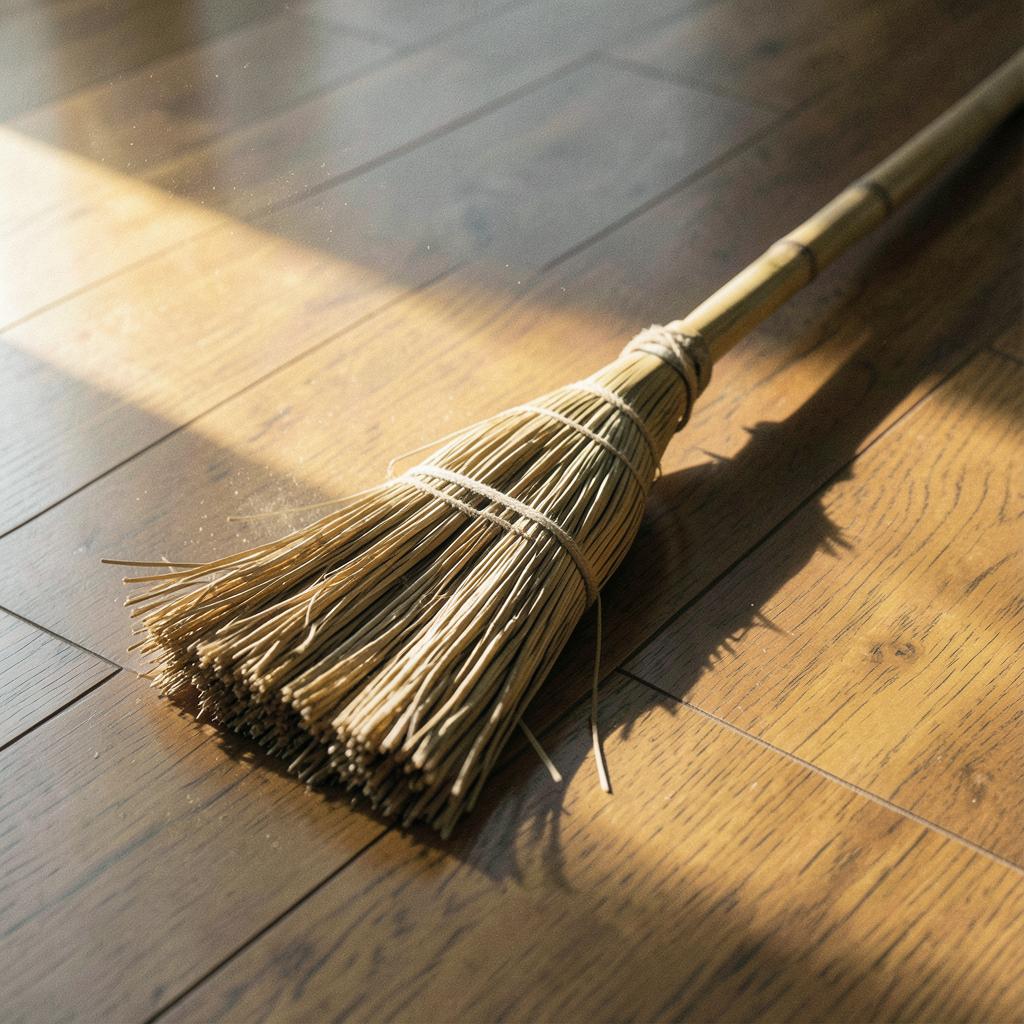 竹箒の音 のイメージ