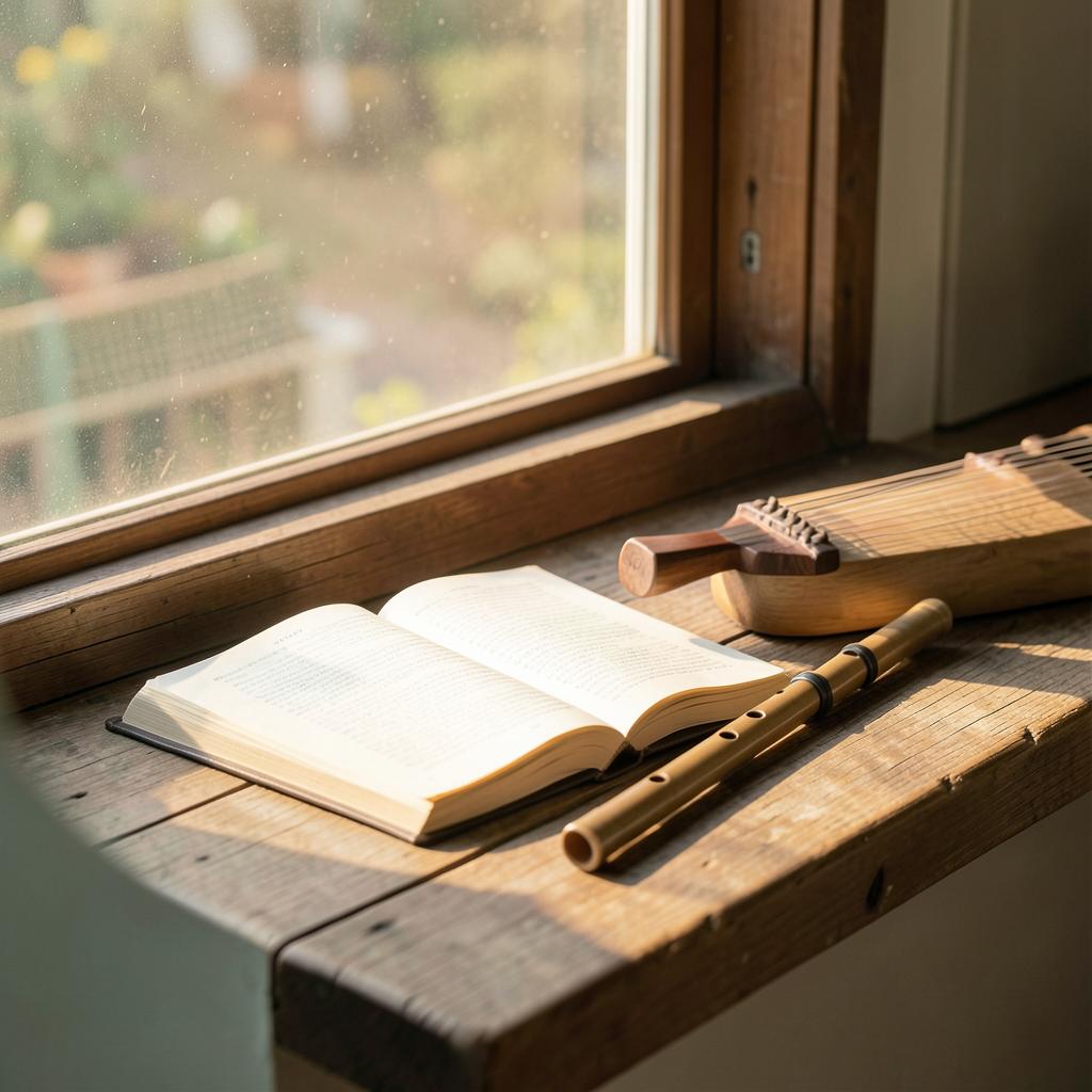 縁側の読書 Ⅱ のイメージ
