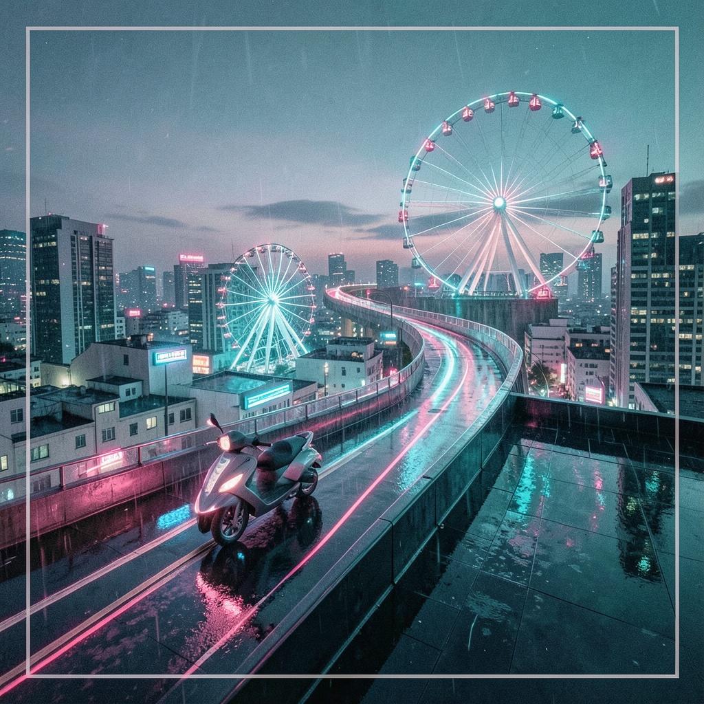 City Pop Night Drive Ⅱ のイメージ