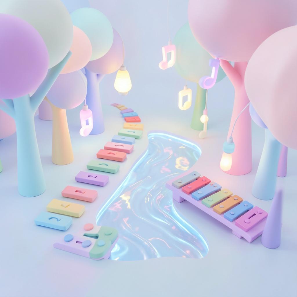 Playful Toy Piano Adventure のイメージ