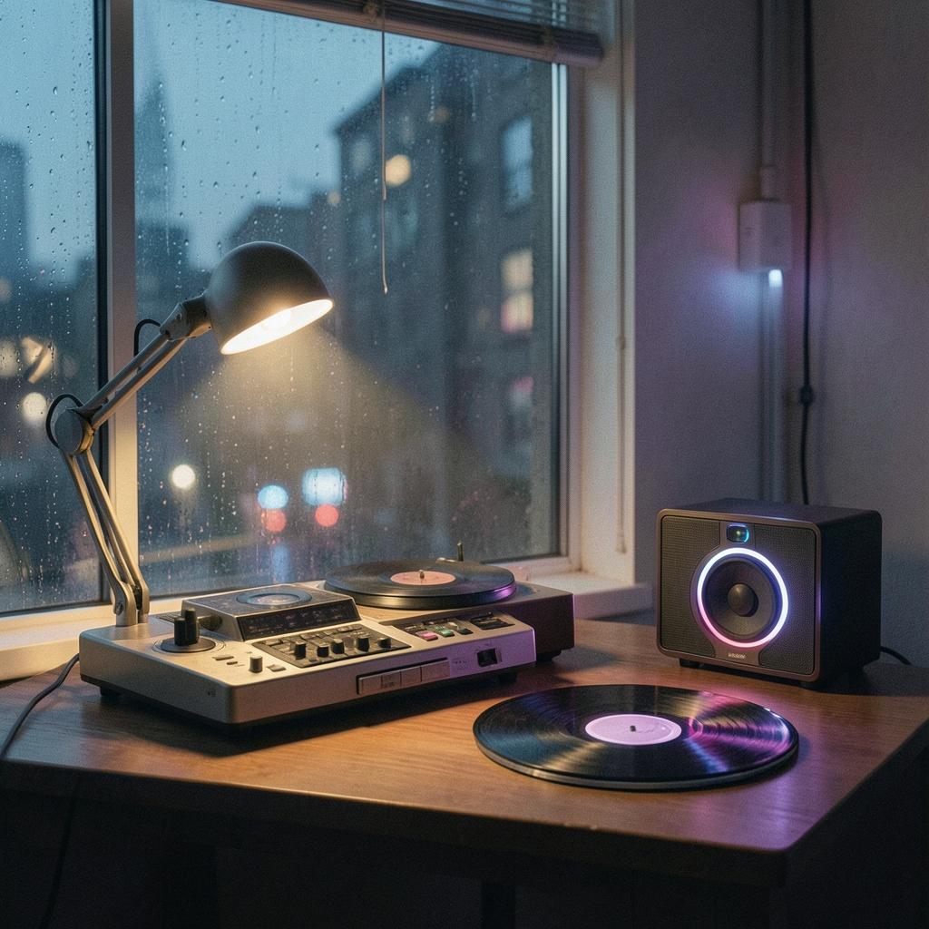 Rainy・Study・ループ・コーヒー のイメージ