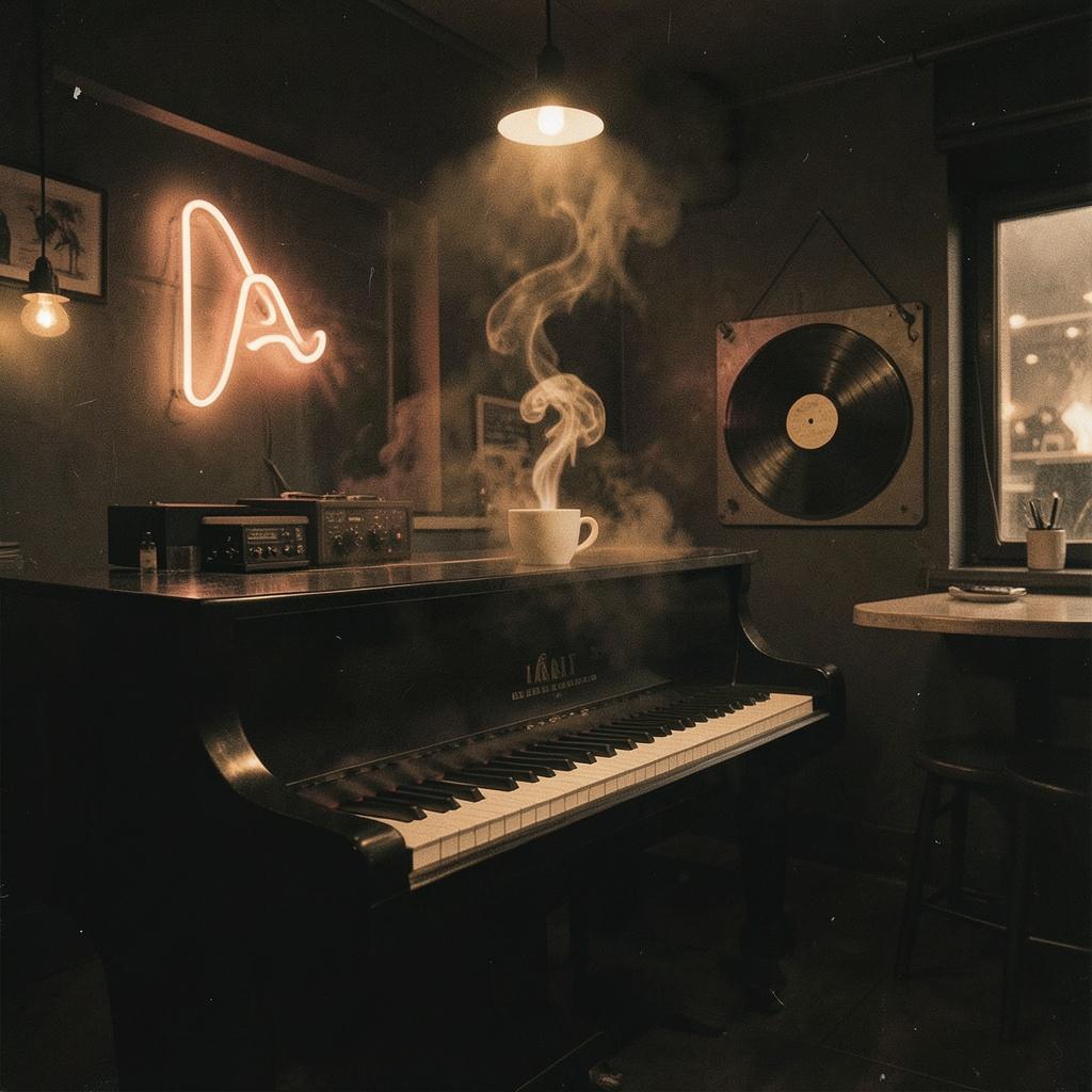 Smoky Room Piano Lofi Ⅱ のイメージ