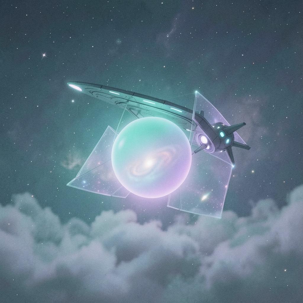 宇宙ステーションに Ⅱ のイメージ