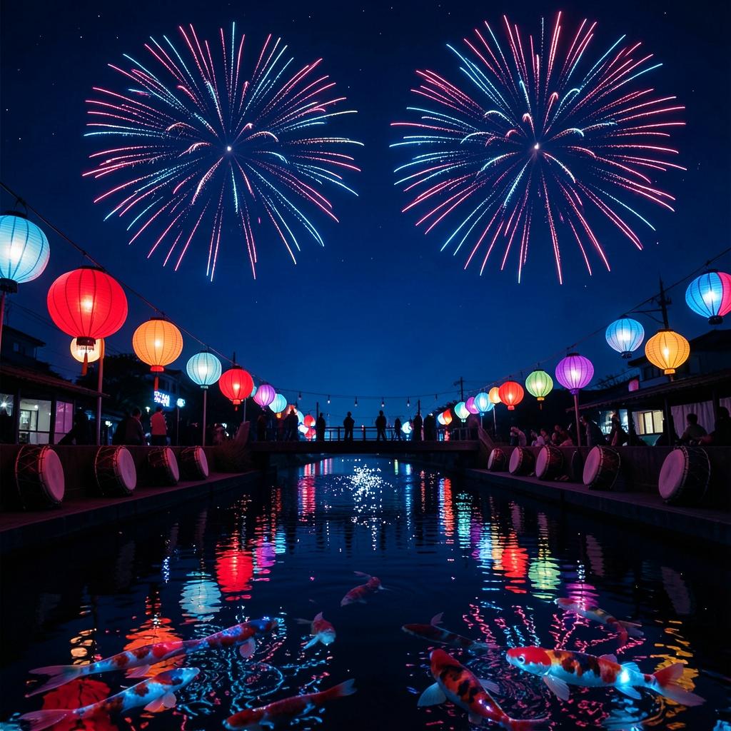 お祭り・花火イベントに Ⅱ のイメージ