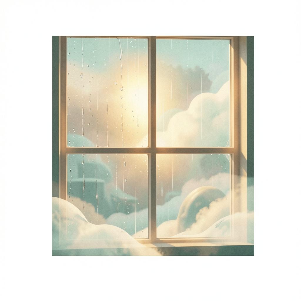 窓・雨・Study のイメージ