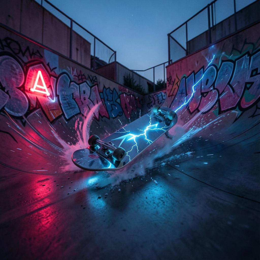コンクリート・Kickflip・ガレージ のイメージ