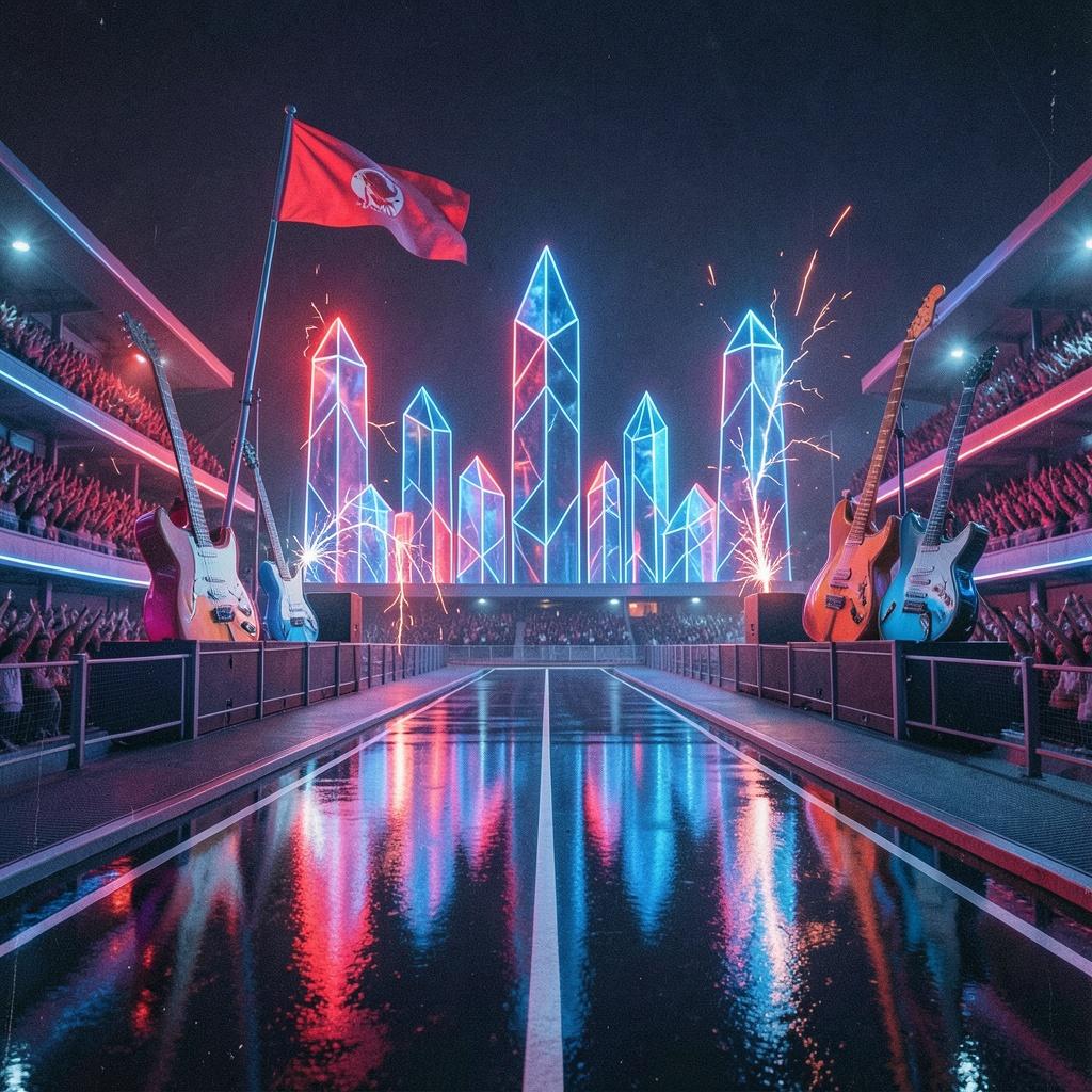 Rising・Stadium・走り・ライブ のイメージ