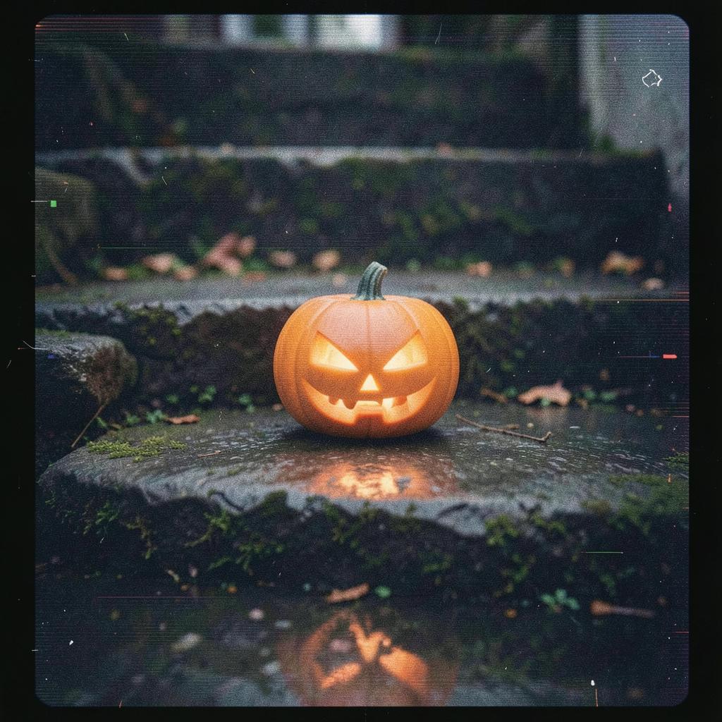 【ハロウィン】かぼちゃのランタンに灯をともす時に Ⅱ のイメージ