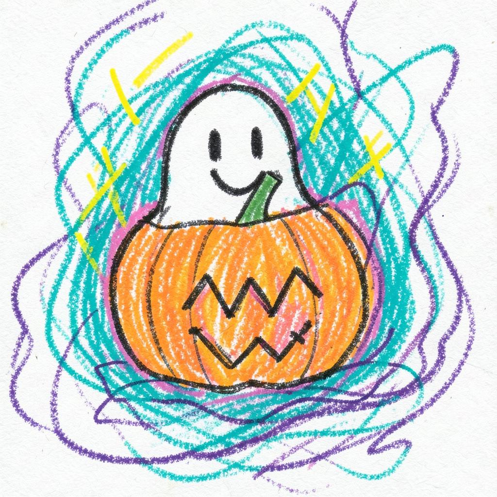 【ハロウィン】幽霊のかくれんぼ のイメージ