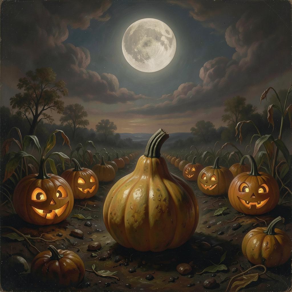 【ハロウィン】かぼちゃ畑 Ⅱ のイメージ