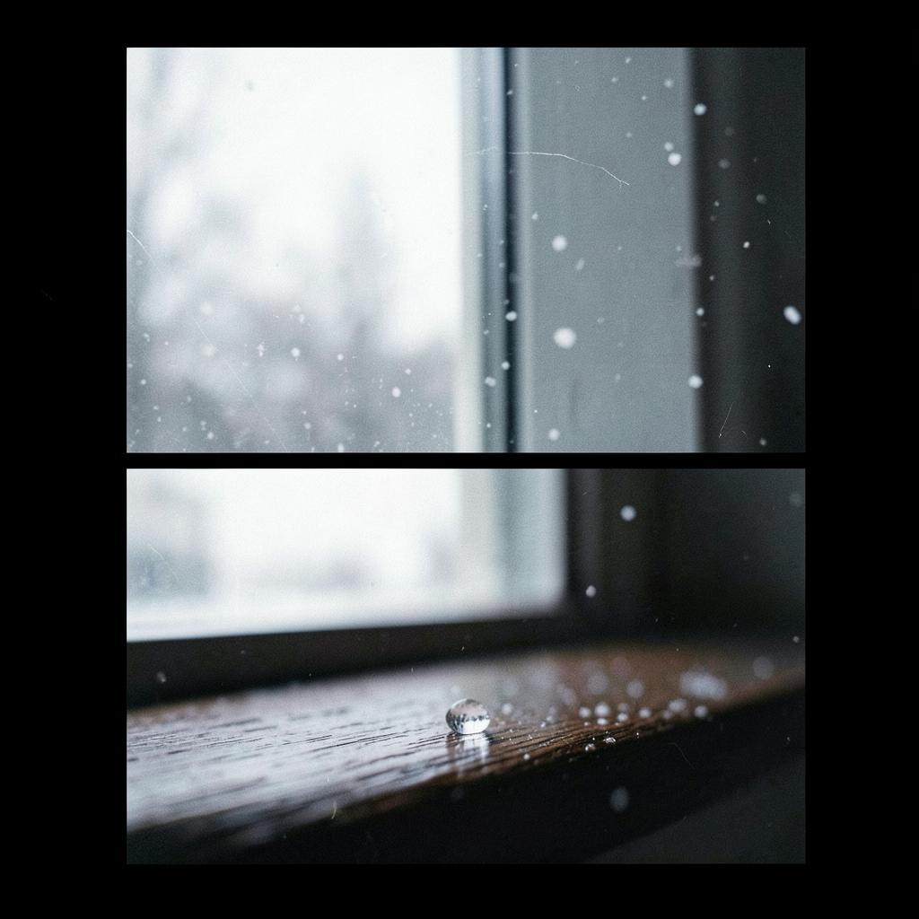 【冬】窓の外の雪景色 Ⅱ のイメージ