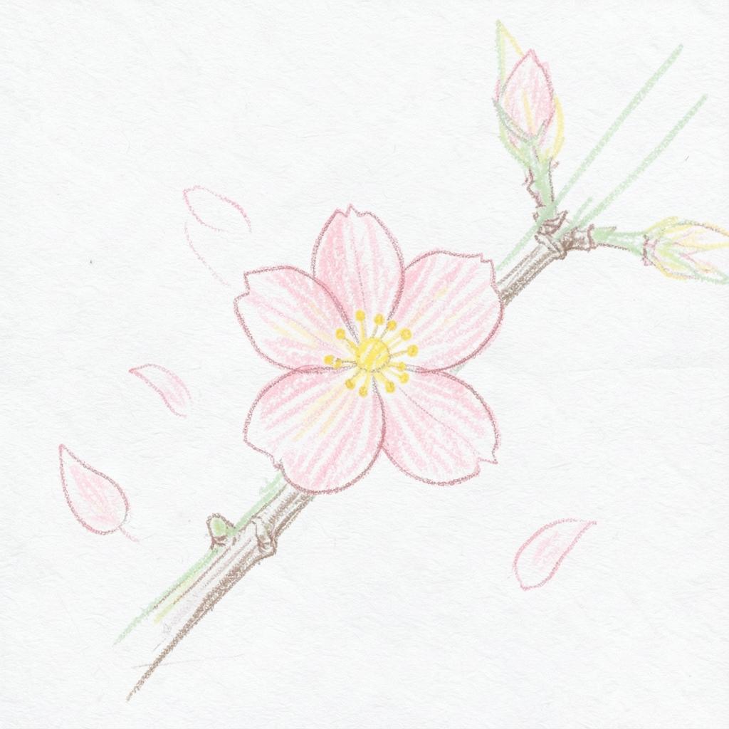 【春】一輪の花 Ⅱ のイメージ