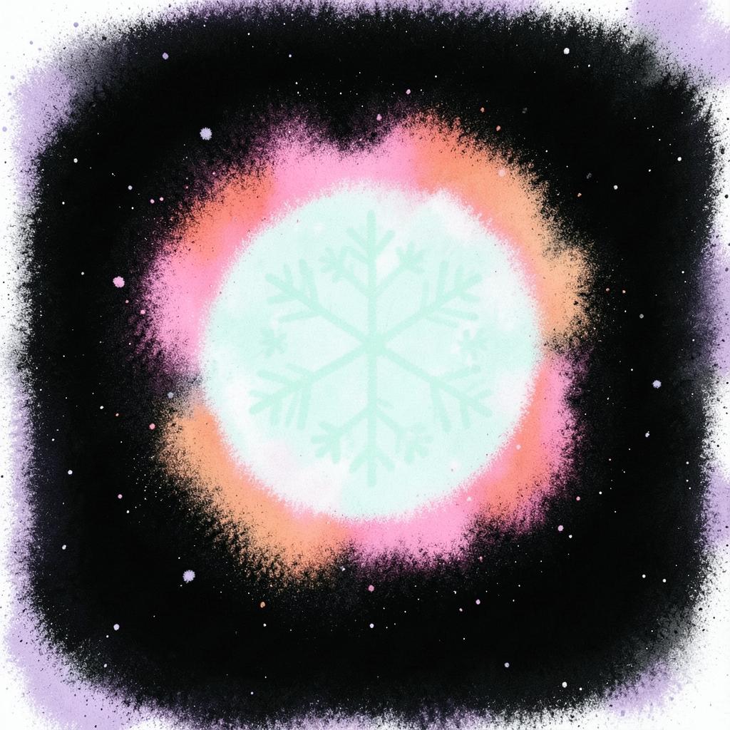 【冬】深夜の雪明かり Ⅱ のイメージ