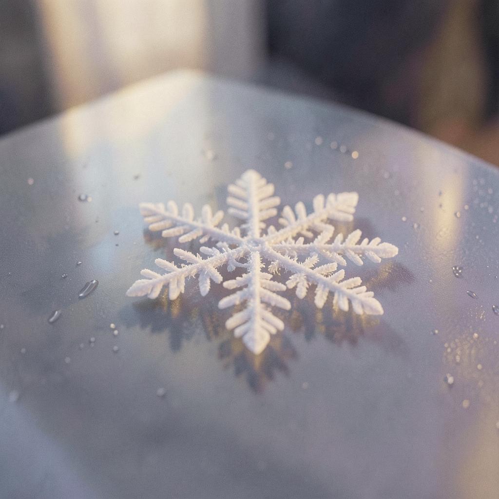 【季節・イベント】初雪の朝 のイメージ