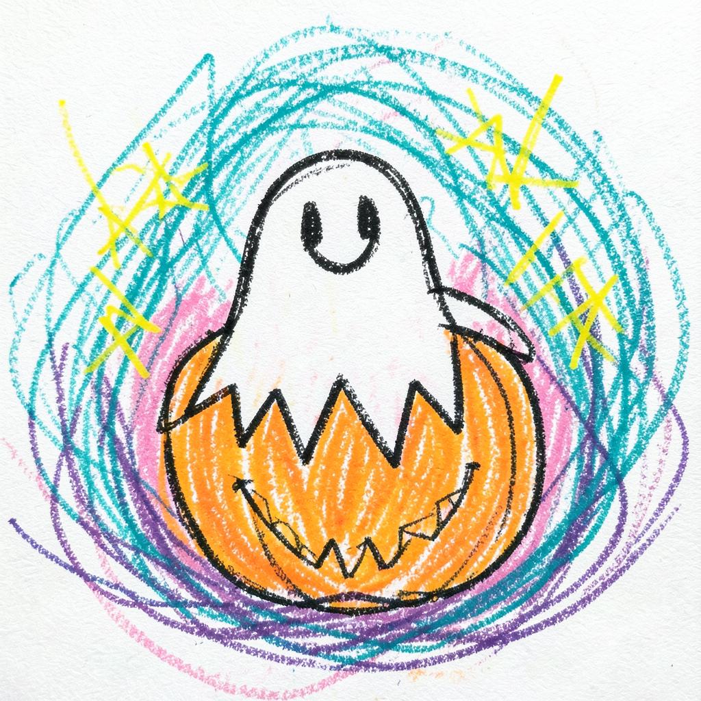 【ハロウィン】幽霊のかくれんぼ Ⅱ のイメージ