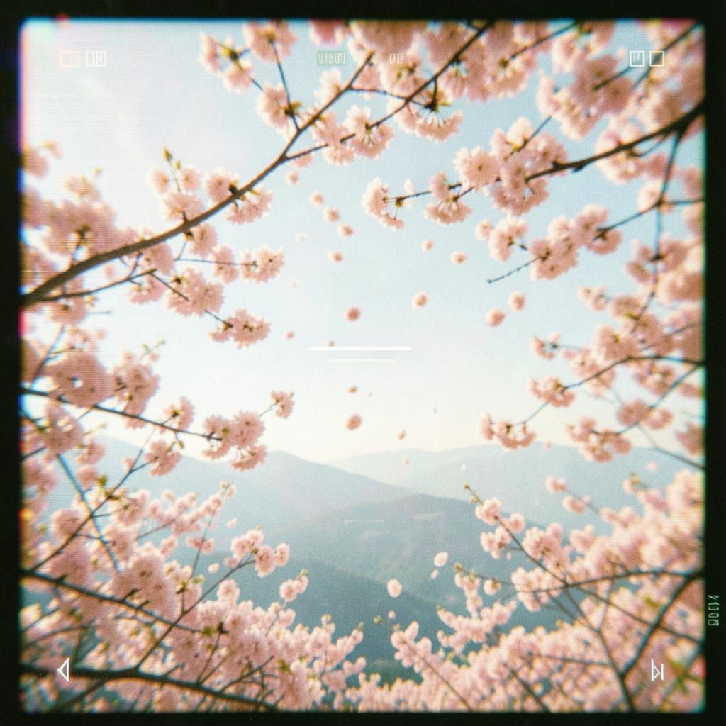 【春】満開の空 のイメージ