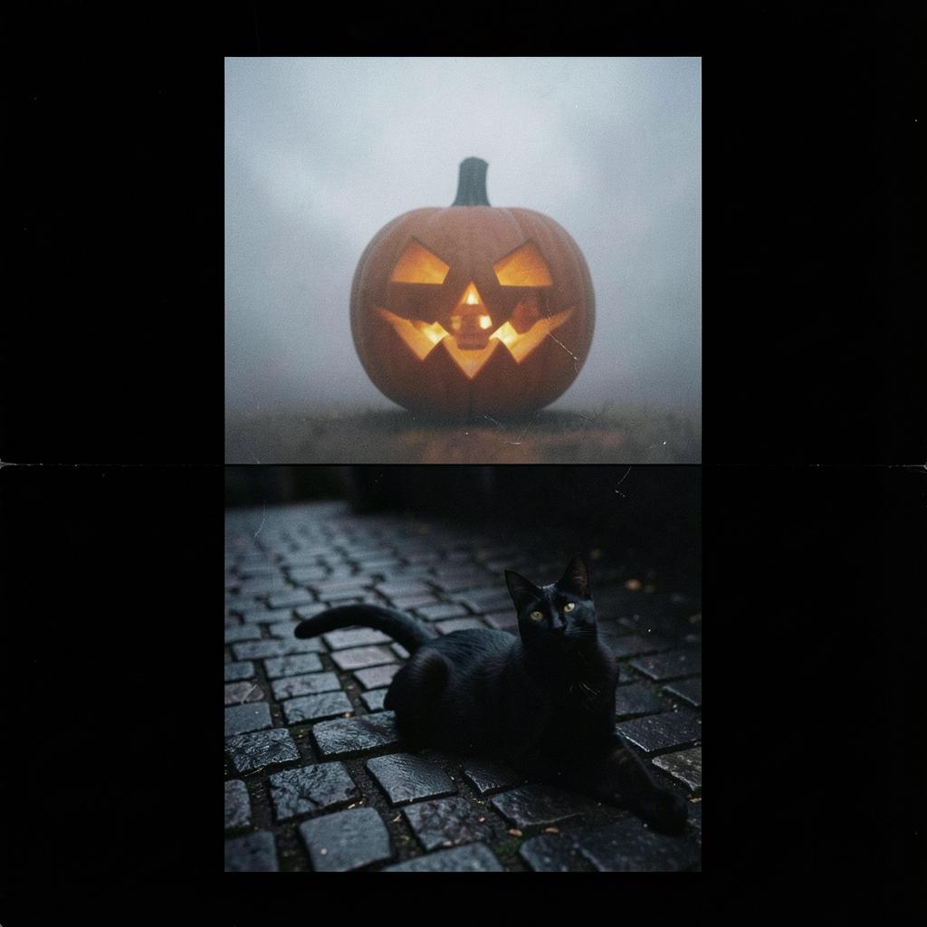 【ハロウィン】黒猫が横切る瞬間に Ⅱ のイメージ