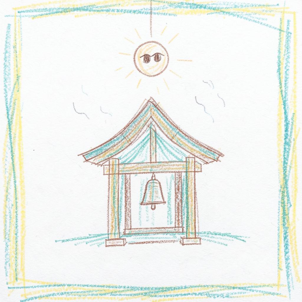 【和風】拝殿に手を合わせる時に Ⅱ のイメージ