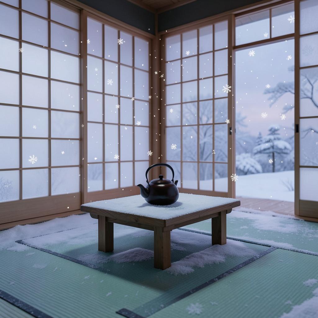 雪の茶室 のイメージ