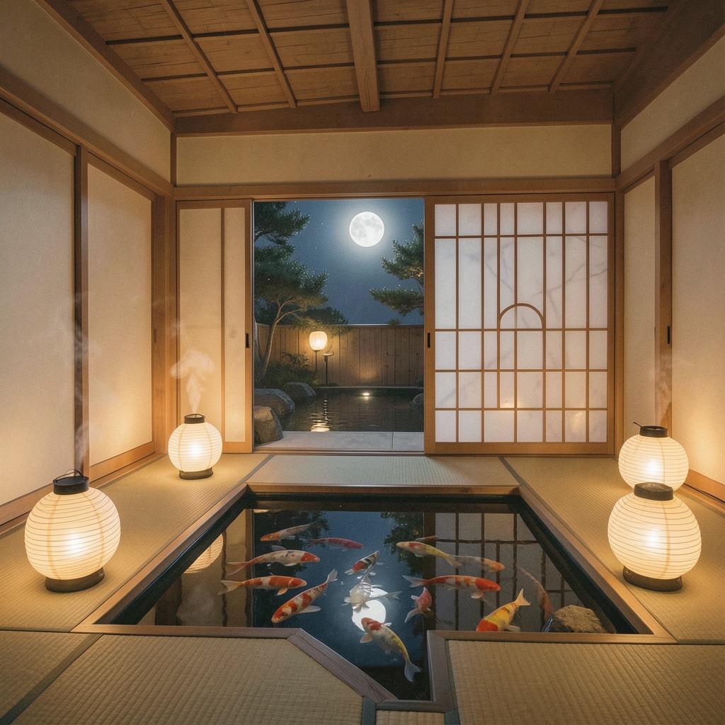 温泉宿の夜 Ⅱ のイメージ