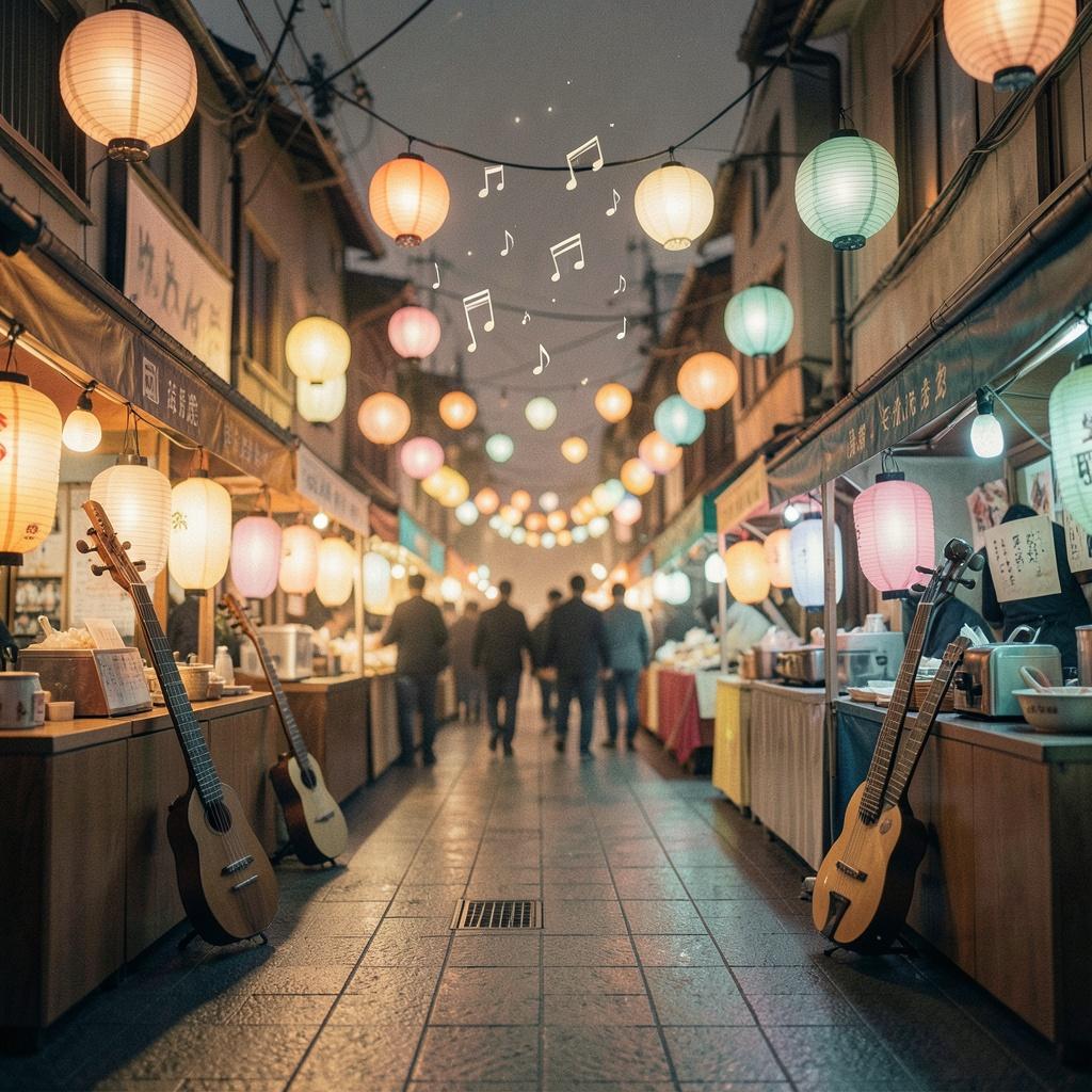 夜店の灯りに Ⅱ のイメージ