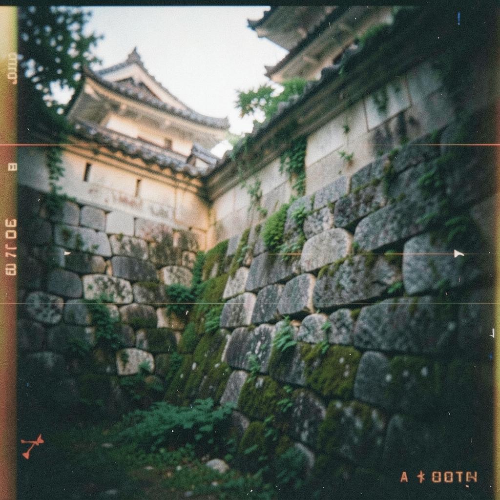 【和風】城の石垣を歩く時に Ⅱ のイメージ
