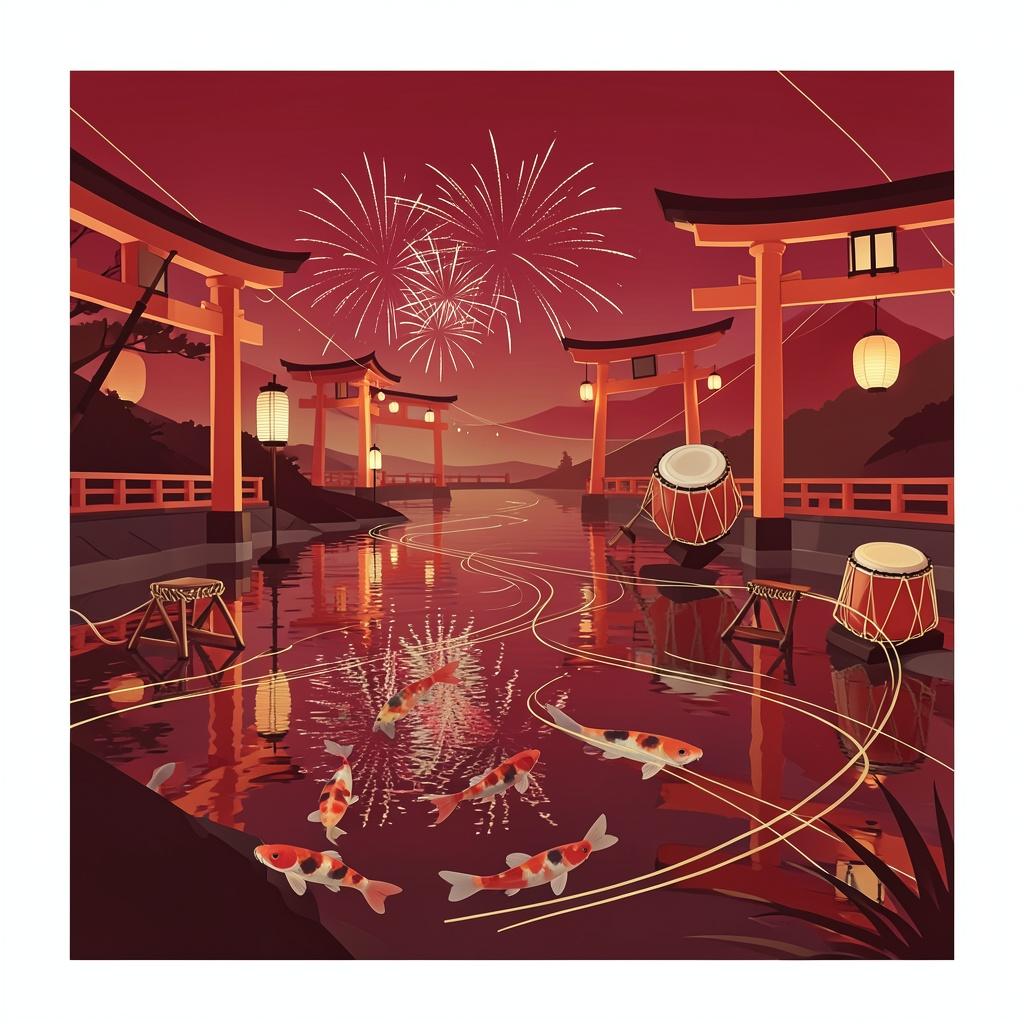 夏祭りに のイメージ