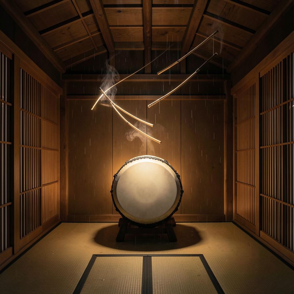 太鼓の響き のイメージ