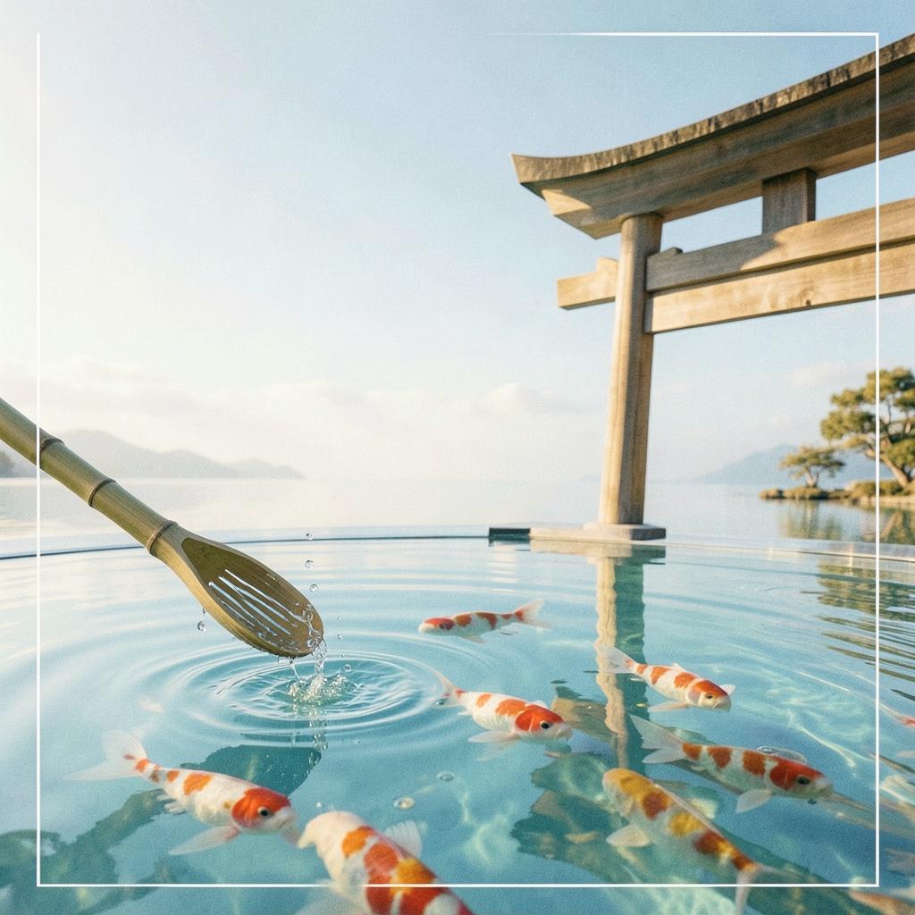 打ち水の朝に Ⅱ のイメージ