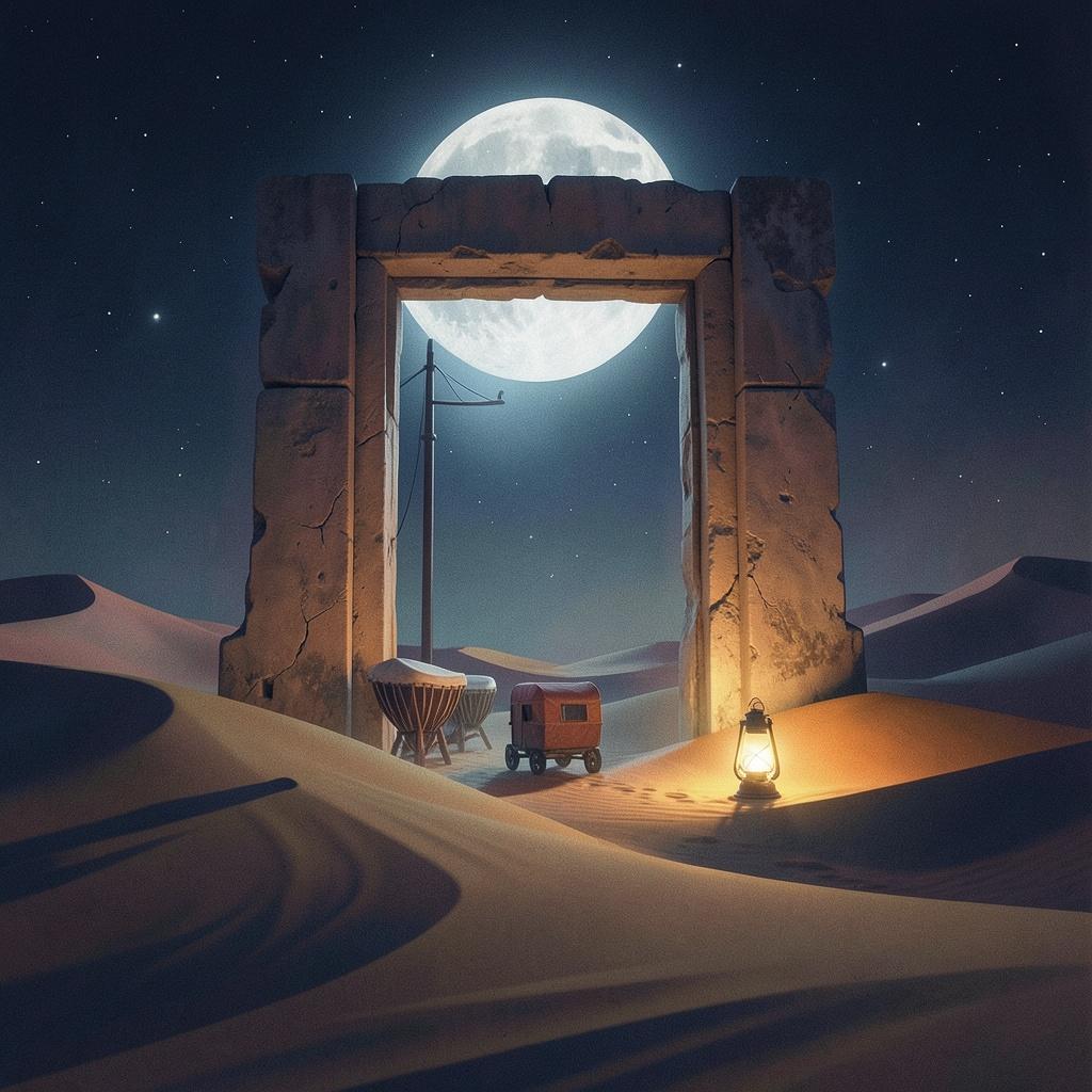 Moonlit Caravan Ⅱ のイメージ