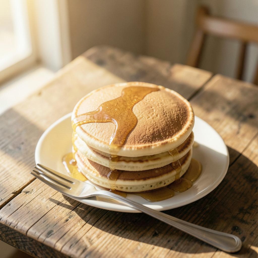 【料理・グルメ用】パンケーキ気分 のイメージ